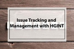 Issue Tracking and Management with HGINT