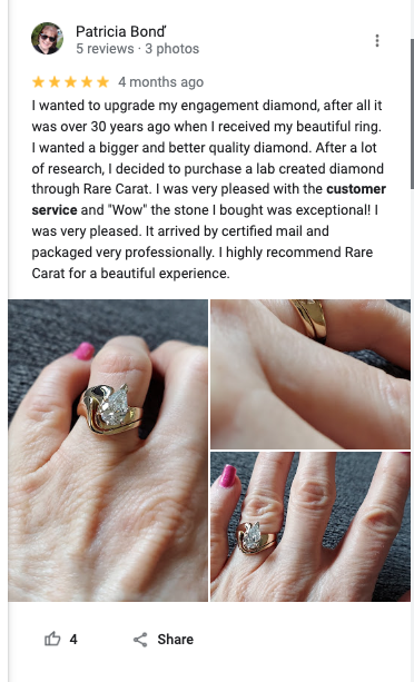 customer service and "Wow" the stone review shown here