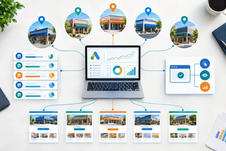 How to Structure Google Ads for Multi-Location Brands