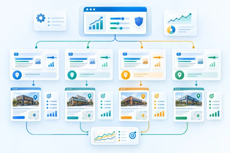 How to Structure Google Ads for Multi-Location Brands
